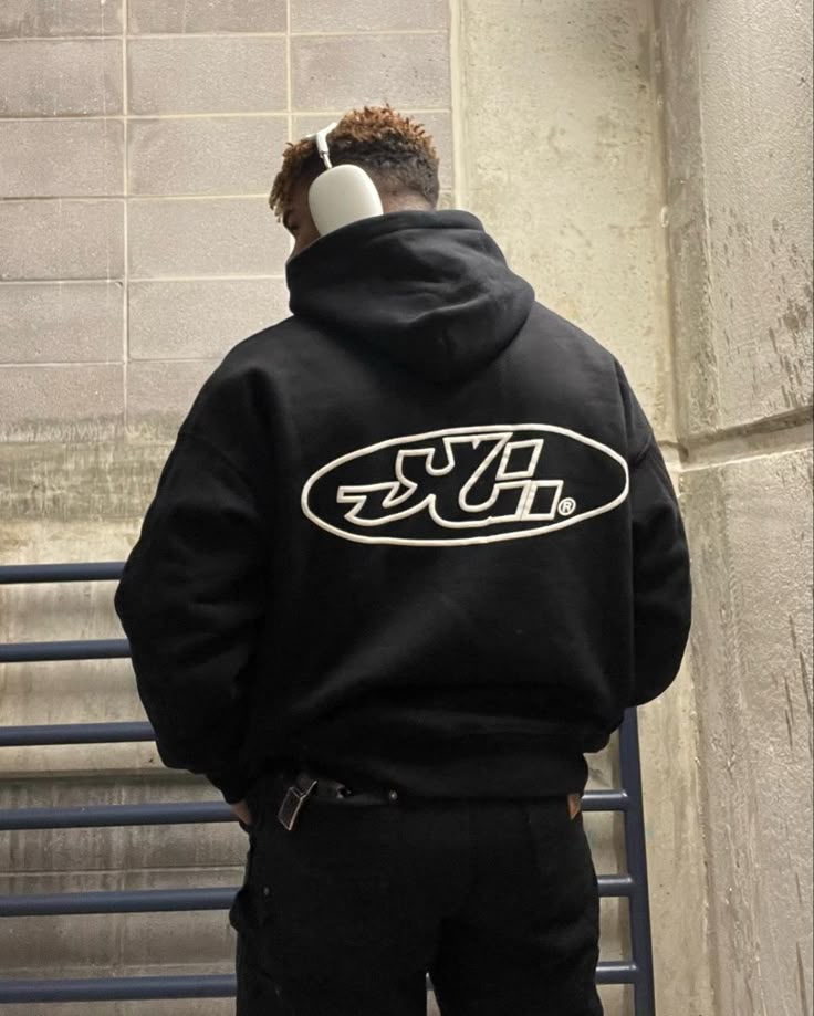 All black. All power. The Dym Hoodie speaks confidence in every step.